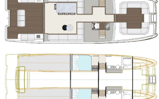 Family & Leisure Power Catamaran Navis Marine  Verve 41