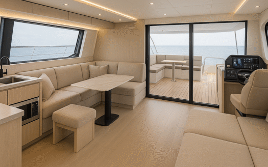 NAVIS ELYSIUM 48 – Luxury 48ft Motor Yacht by Navis Marine | New Build Delay Notice