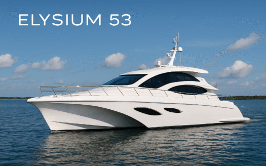 53-Foot Luxury Motor Yacht Elysium 53