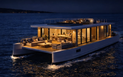 House Boat Catamaran | 13m Luxury Floating Villa